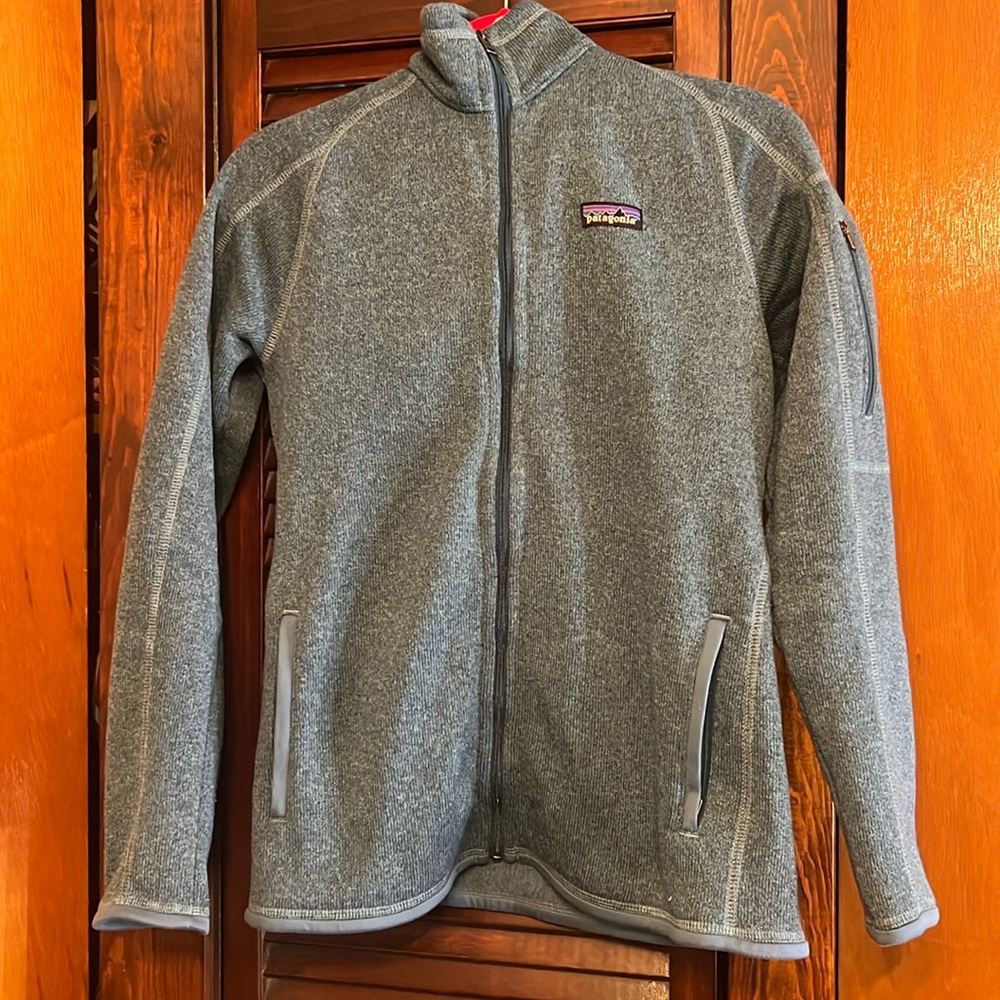 Patagonia Women's Better Sweater Jacket teal/green/blue size medium
